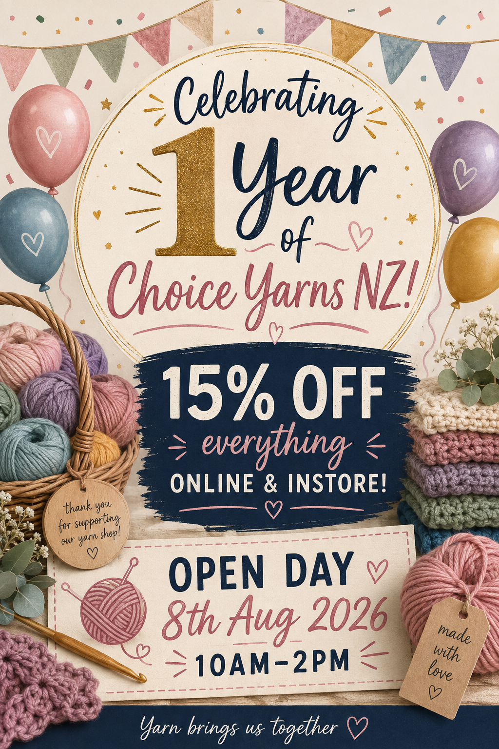 It's Our One Year Anniversary!
