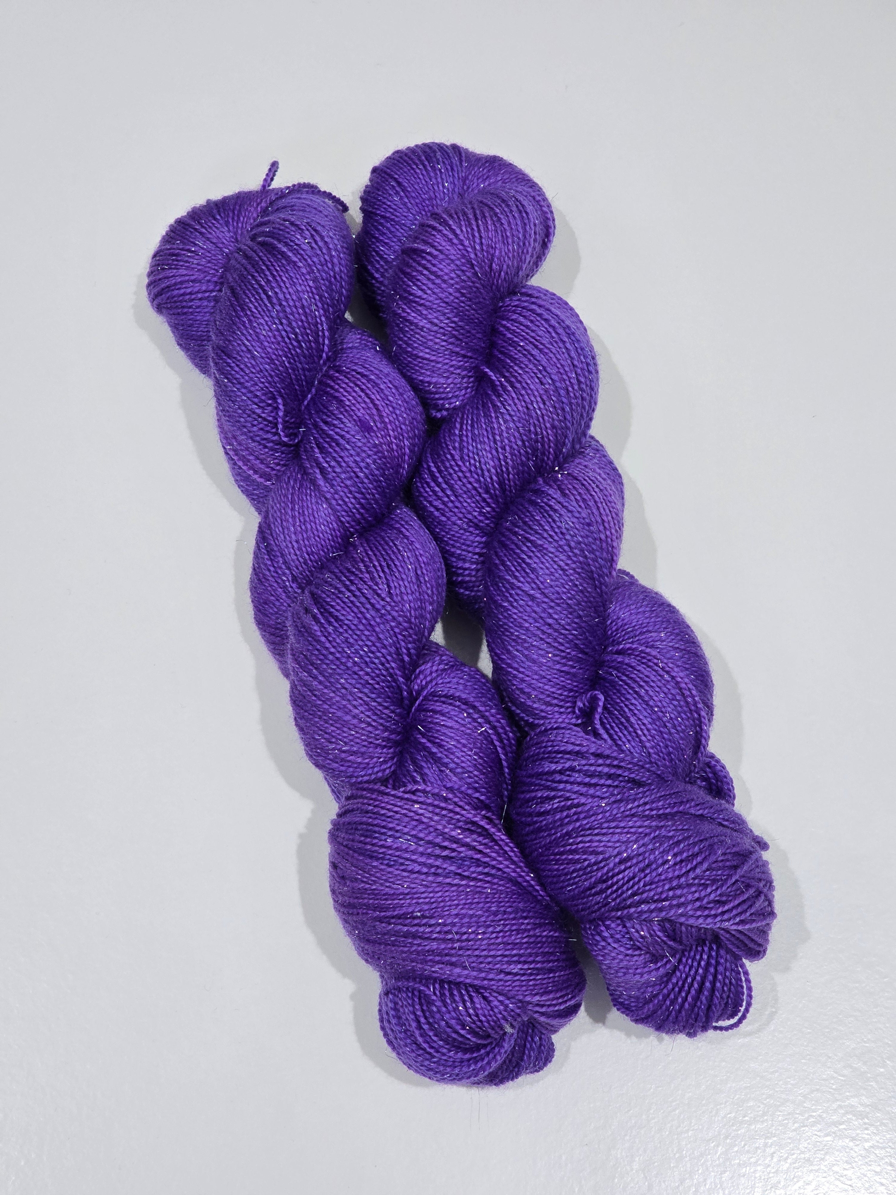 Choice Yarns NZ 4ply Merino Silver Sparkle Sock image 3