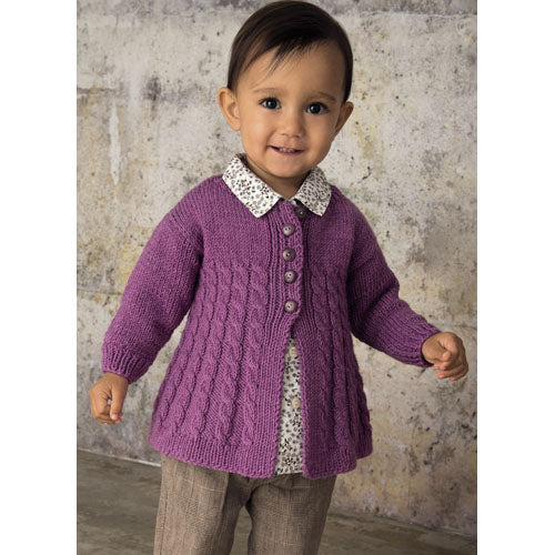 Lana Grossa Pattern - Cool Wool Big Infants Coat (0125) image 0