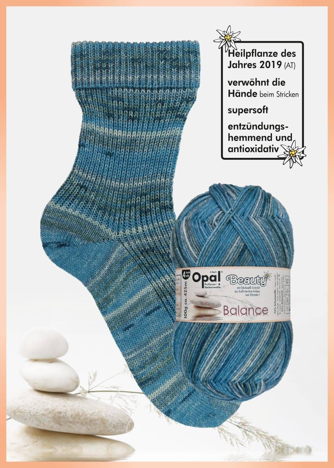 Opal Sock Beauty 4 Balance 100g image 2