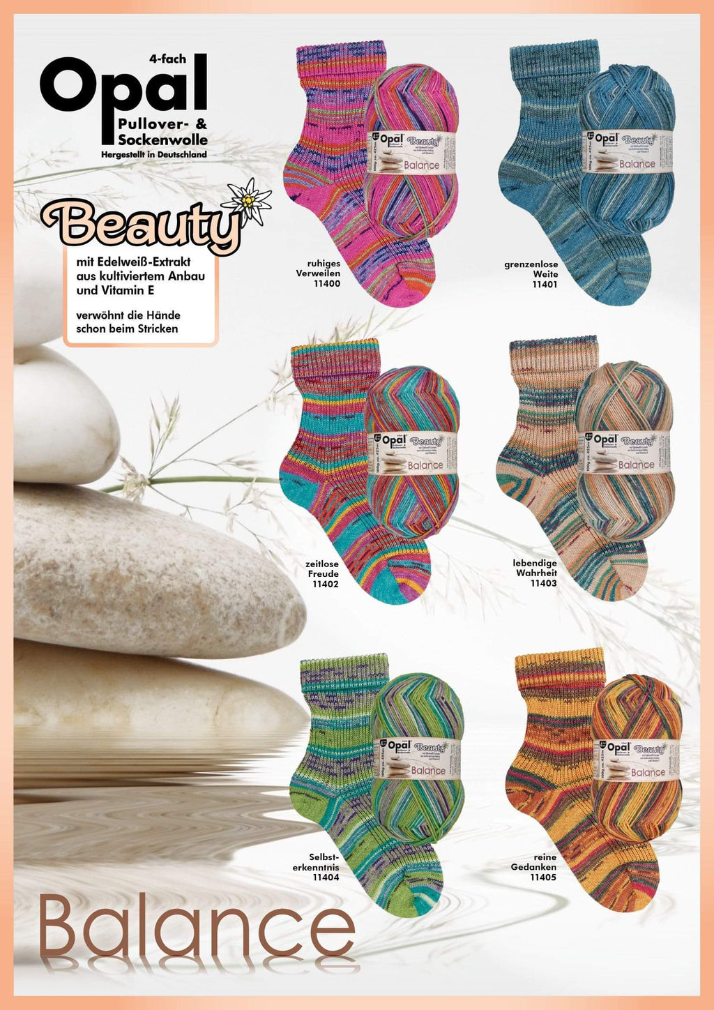 Opal Sock Beauty 4 Balance 100g image 1