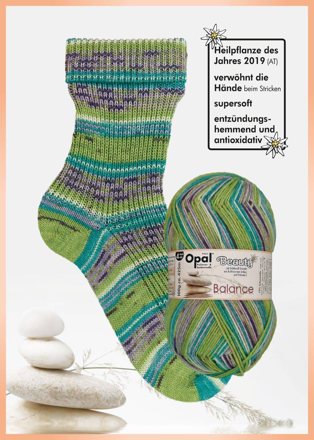 Opal Sock Beauty 4 Balance 100g image 5