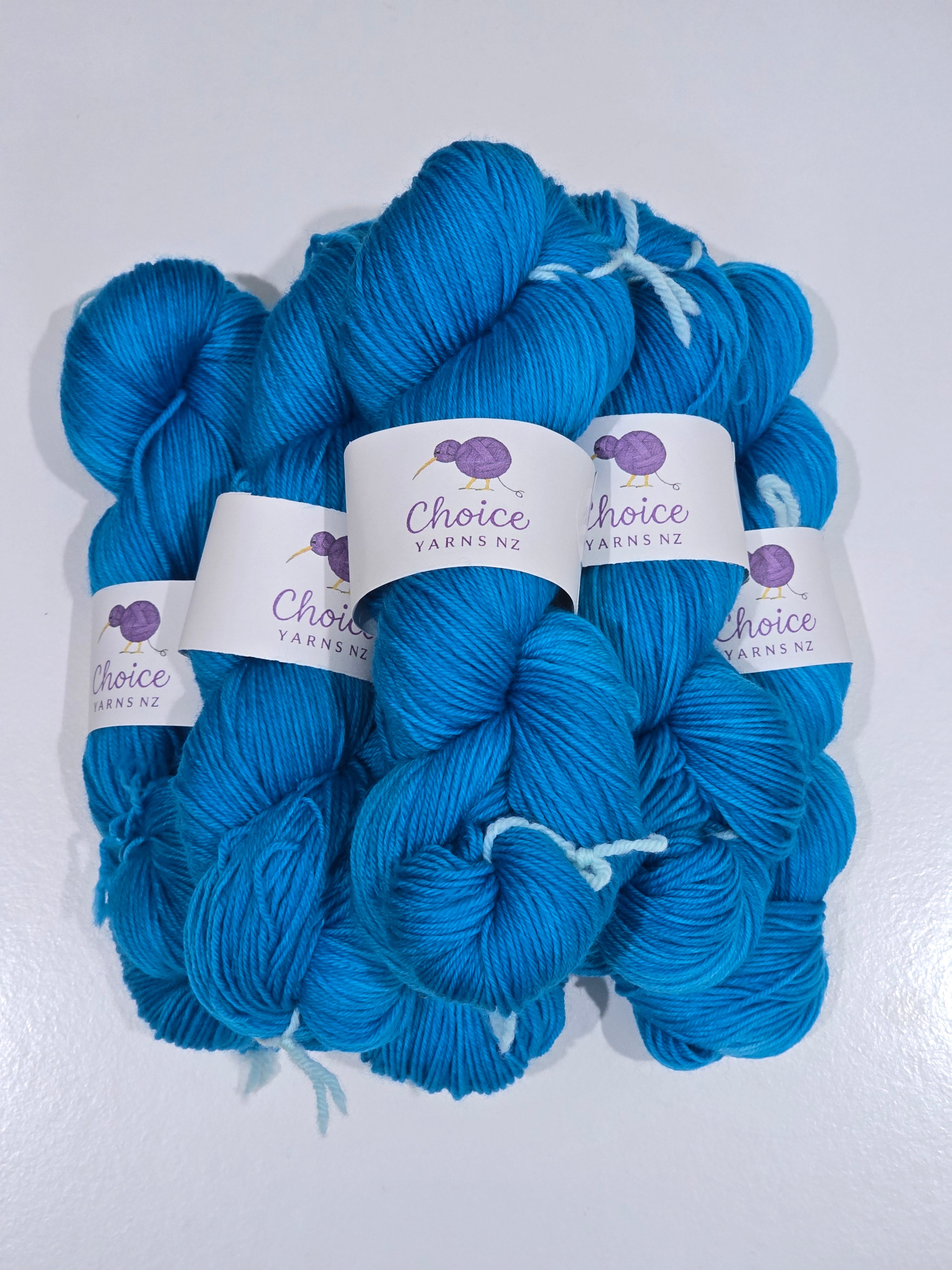 Choice Yarns NZ 4ply Hand-Dyed MW Merino image 1