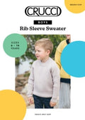 Crucci Pattern - Boy's 8 Ply Sweater Rib Detail Sleeve 2109 image 0