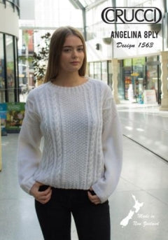 Crucci Pattern - Angelina Aran Sweater 1563 image 0