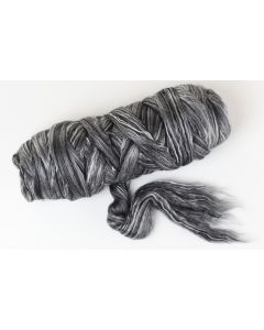 Ashford Black Silk/Merino Blend Fibre 500g image 0