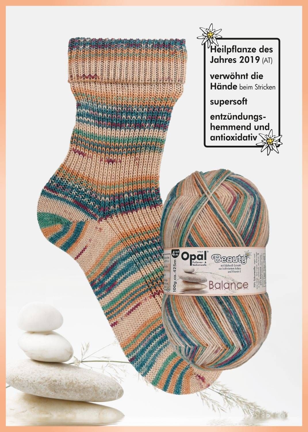 Opal Sock Beauty 4 Balance 100g image 0