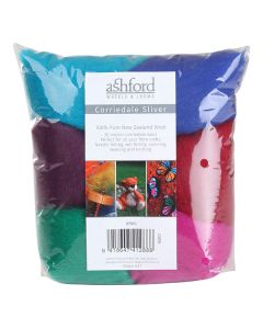 Ashford Corriedale Sliver 7 Pack 100g image 0