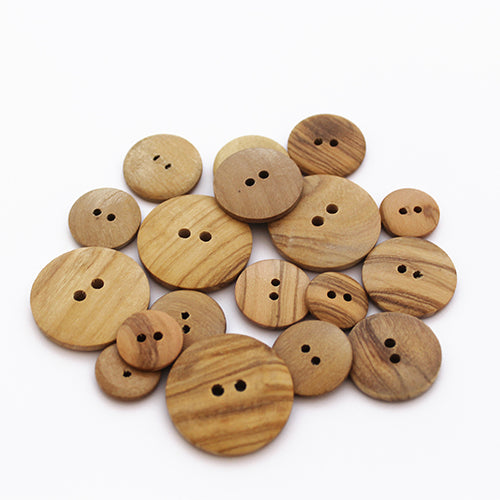 Abbey Buttons - Italian Wood image 0