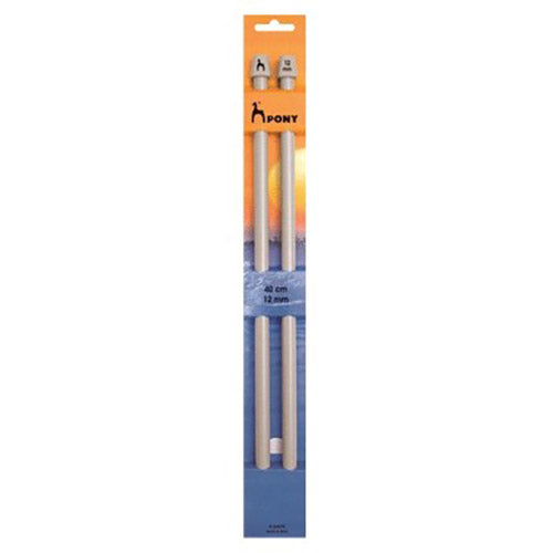 Pony Plastic Single Point Needles – 15mm x 40cm image 0