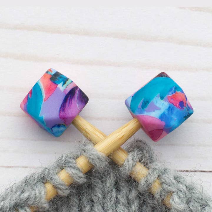 Fox & Pine Stitches - Stitch Stoppers- Hexagon image 1