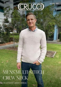 Crucci Pattern - Men's Multi Stitch Sweater 2209 image 0