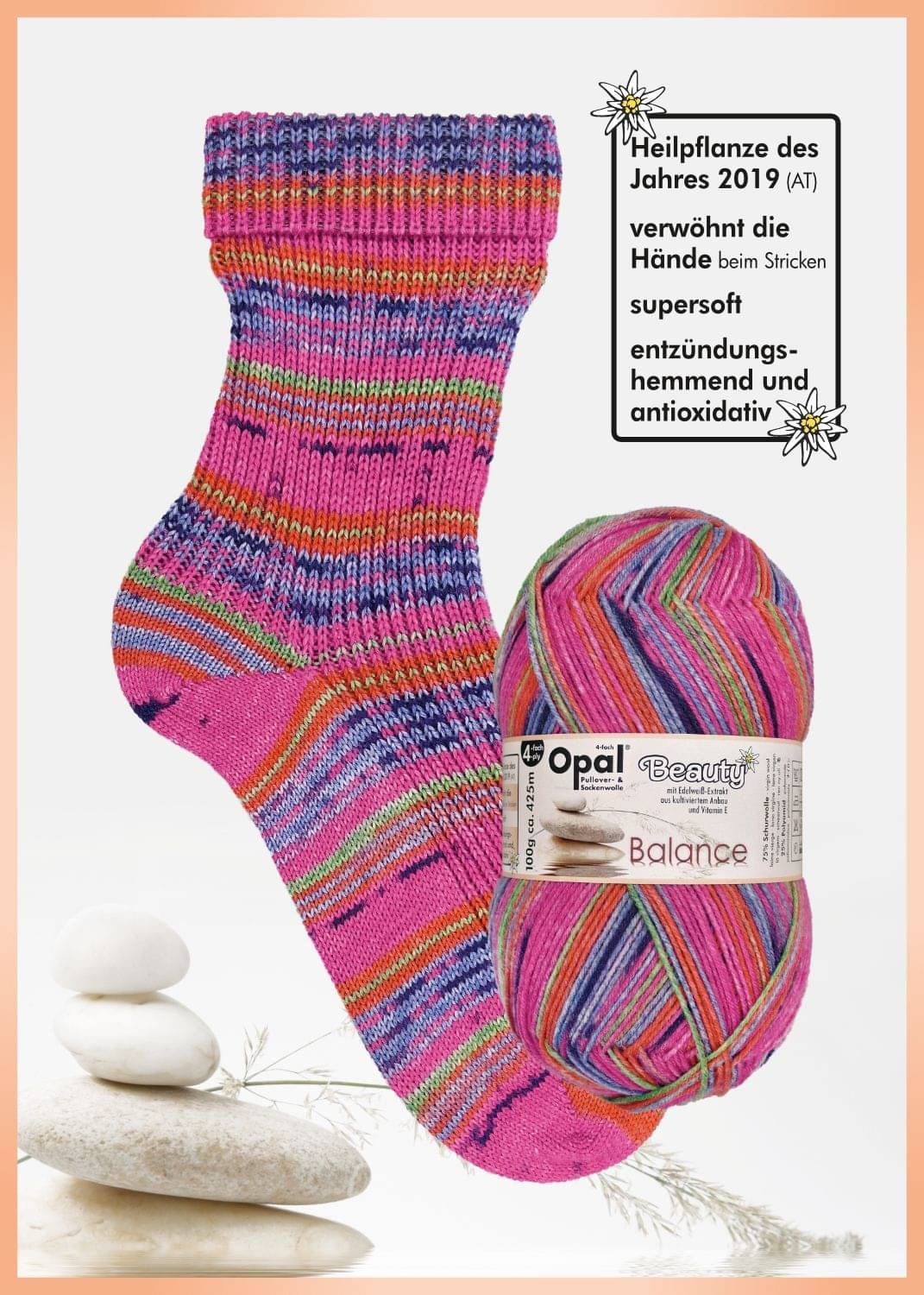 Opal Sock Beauty 4 Balance 100g image 3