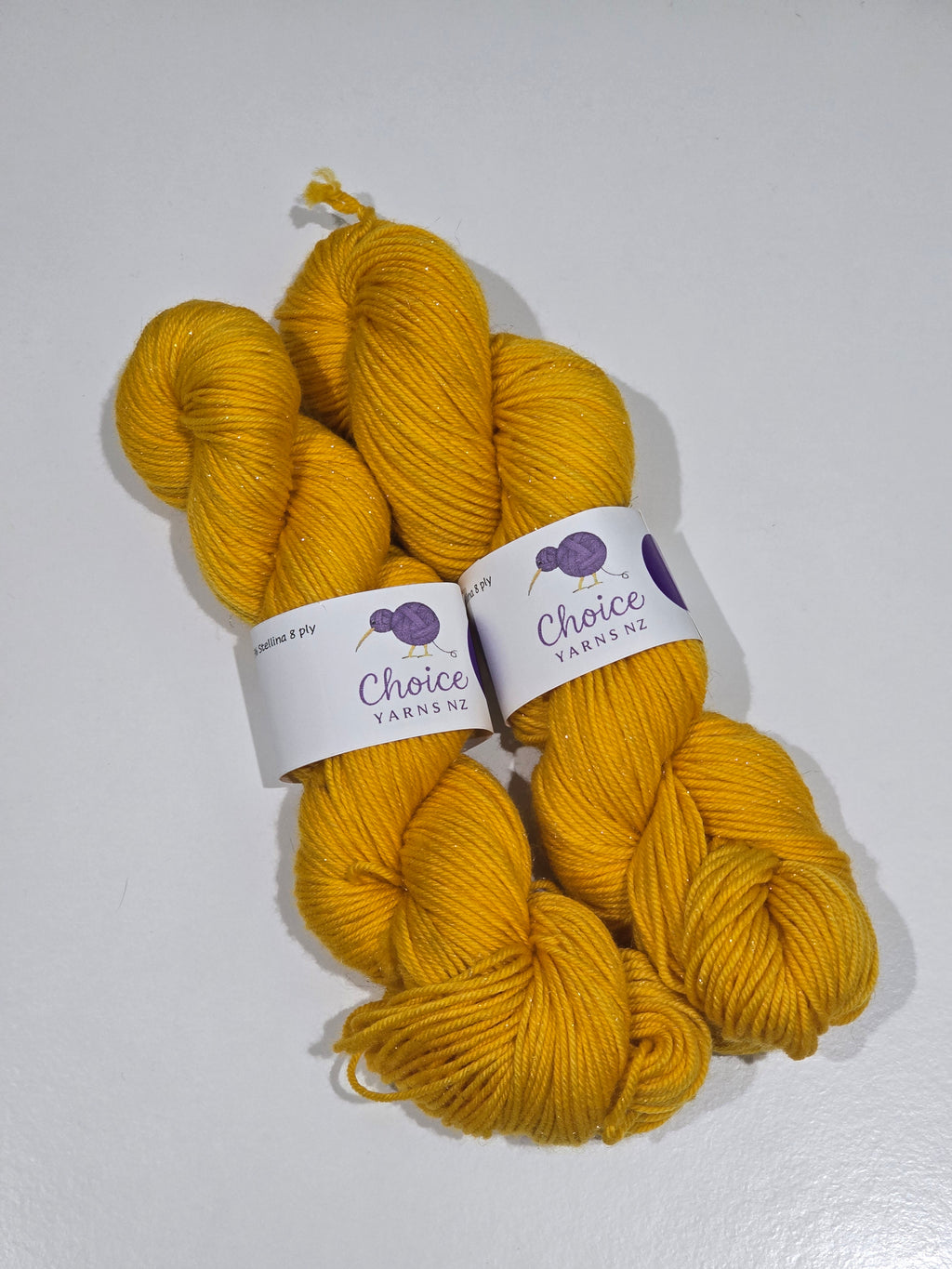 Choice Yarns NZ 8ply Merino Silver Sparkle Sock image 5
