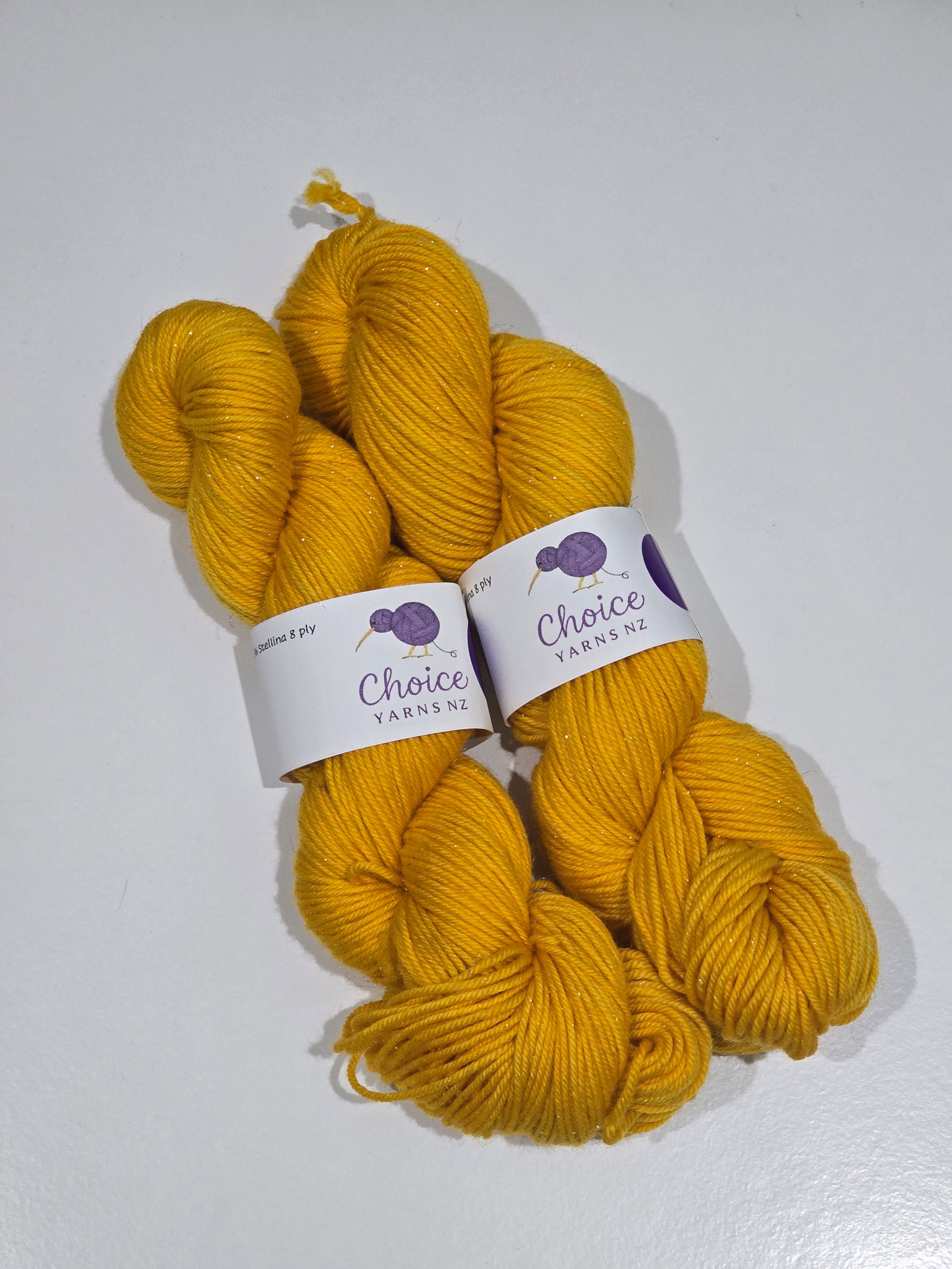 Choice Yarns NZ 8ply Merino Silver Sparkle Sock image 5