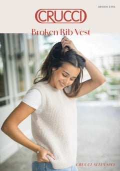 Crucci Pattern - Broken Rib Vest 2306 image 0