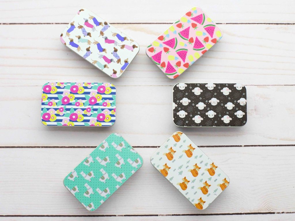 Fox & Pine Stitches - Slide Top Storage Tins image 0