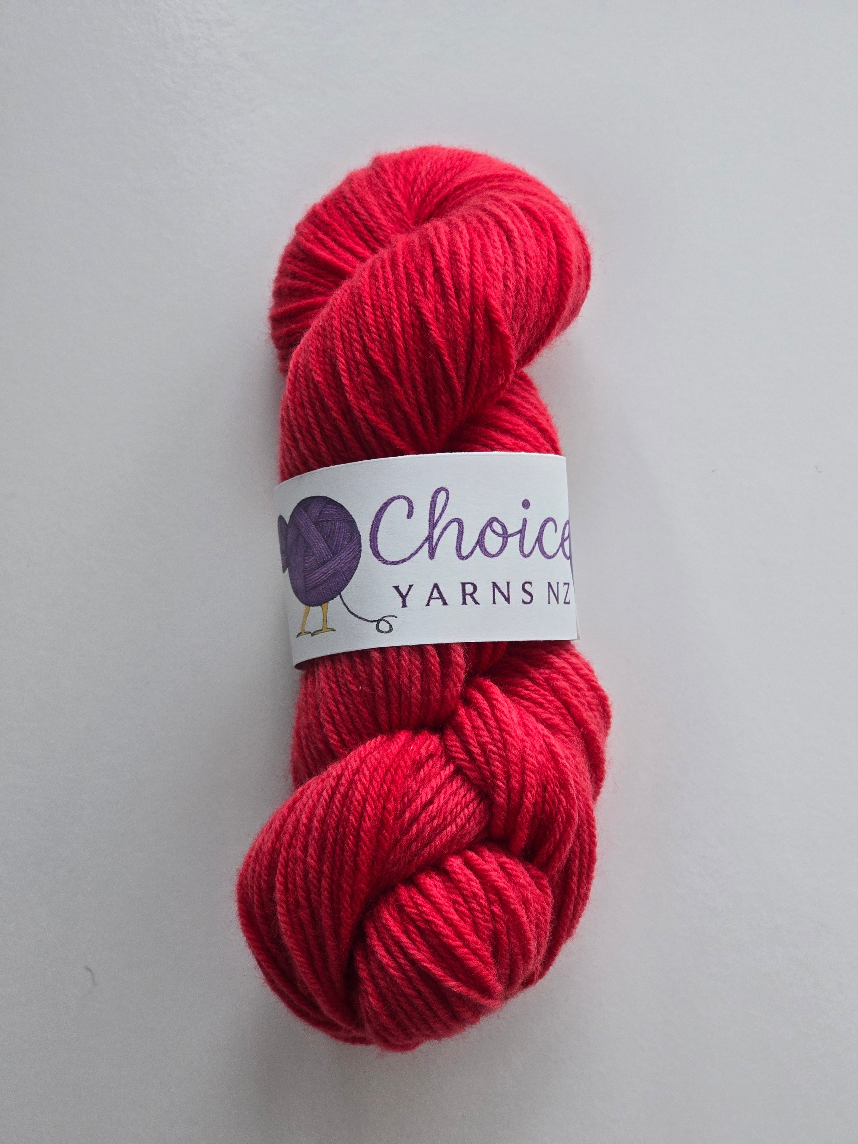Choice Yarns NZ 8ply Polwarth Worsted Spun 100g image 6