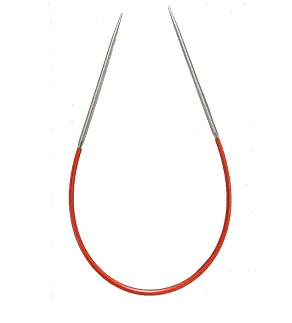 ChiaoGoo Knit Red S/S Fixed Circular Needles image 0