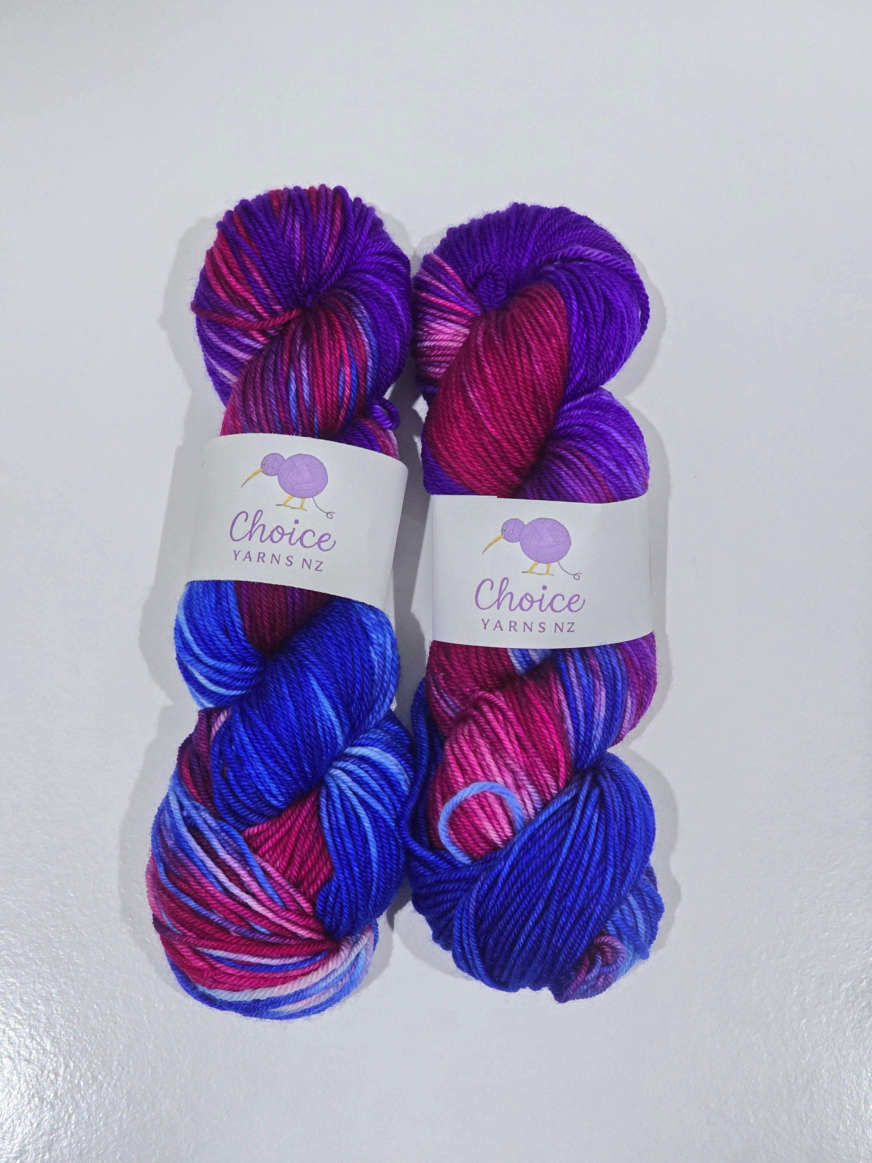 Choice Yarns NZ 8ply Hand-Dyed MW Merino 100g image 7