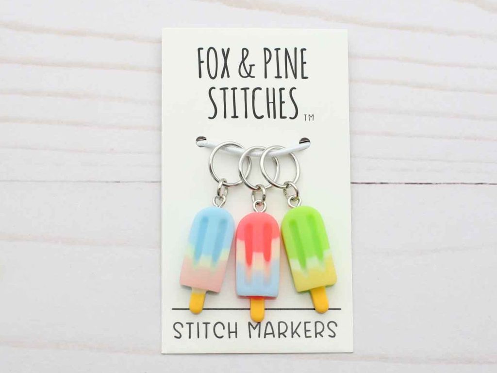 Fox & Pine Stitches - Stitch Markers image 3