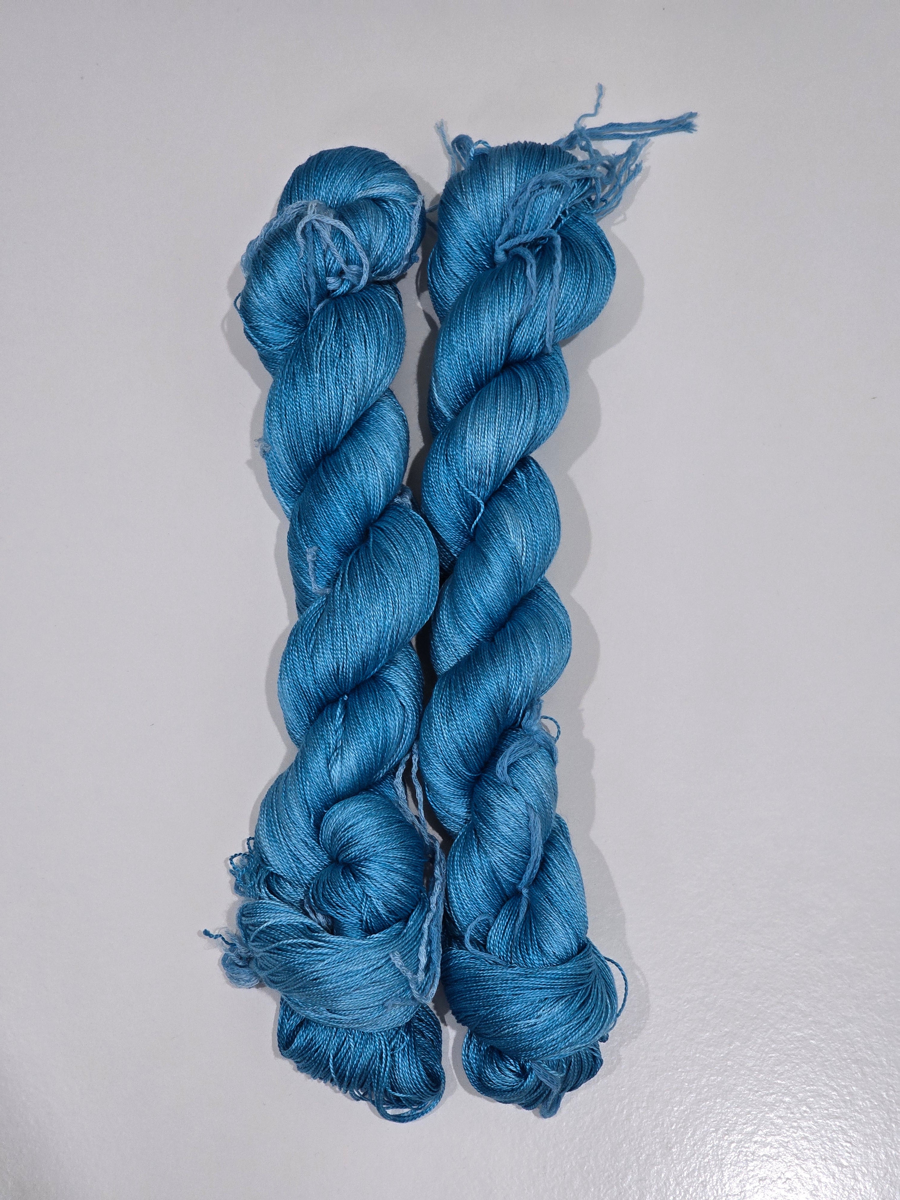 Choice Yarns NZ Hand-Dyed 100% Mulberry Silk 2ply 100g image 1