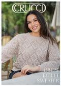 Crucci Pattern 2410 Crepe Eyelet Sweater image 0