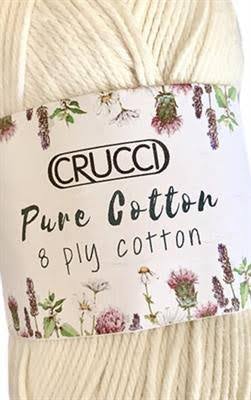 Crucci Pure Cotton 8 Ply 50g image 0