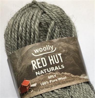 Red Hut Naturals 8 Ply Wool 50g image 0