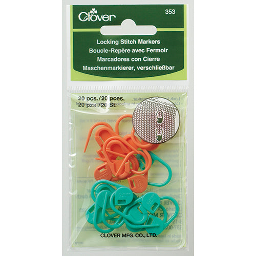 Clover Locking Stitch Markers image 0