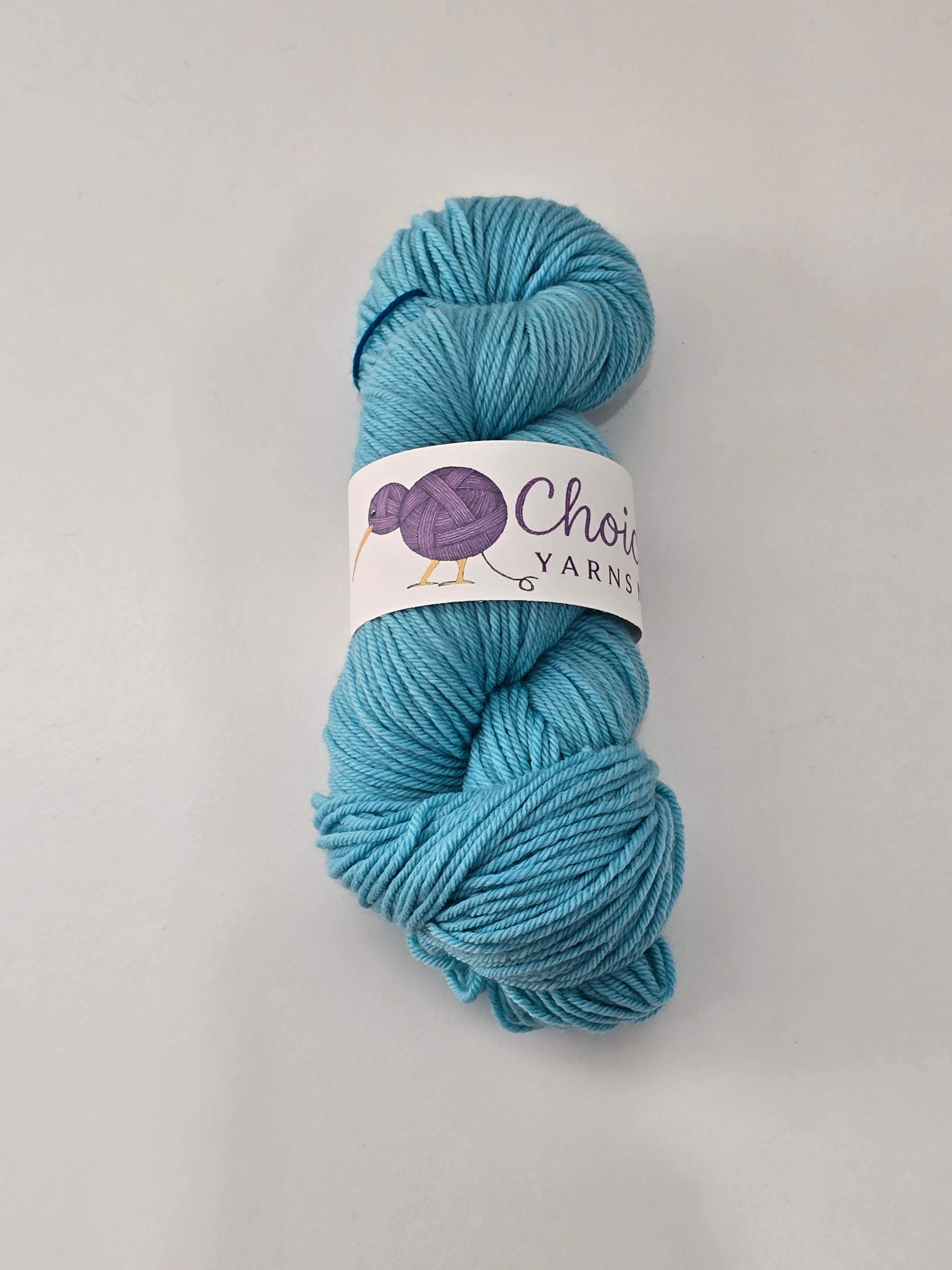 Choice Yarns NZ 8ply Polwarth Worsted Spun 100g image 1