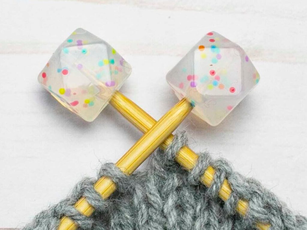 Fox & Pine Stitches - Stitch Stoppers- Hexagon image 0