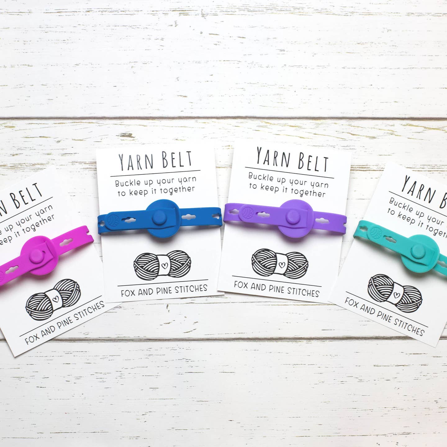 Fox & Pine Stitches - Colourful Yarn Belts image 0