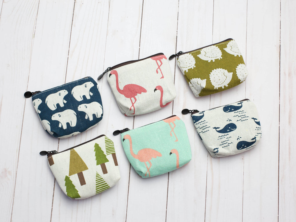 Fox & Pine Stitches - Fabric Pouches/Storage Bags image 0