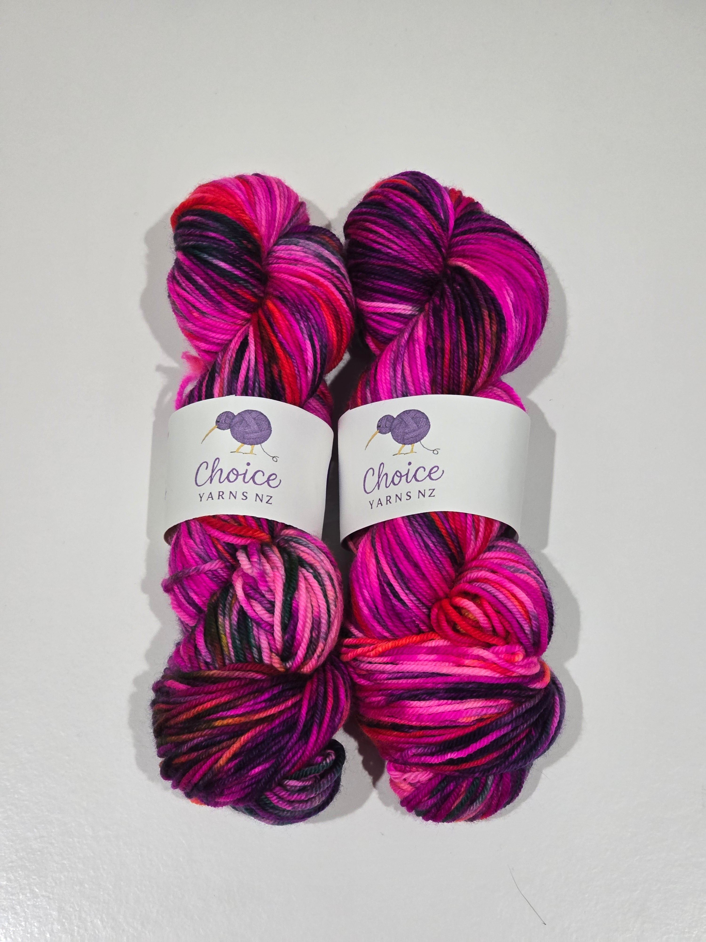 Choice Yarns NZ 8ply Hand-Dyed MW Merino 100g image 5