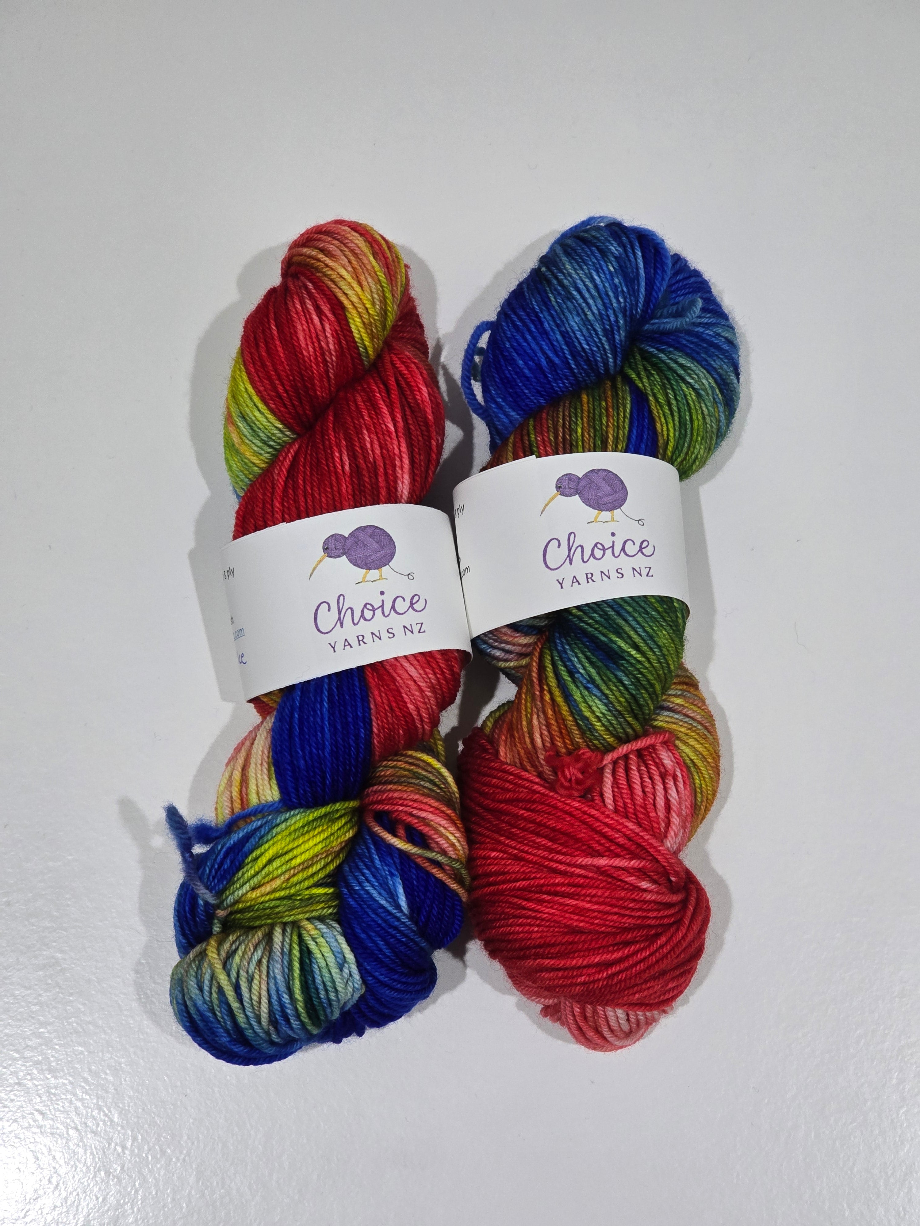 Choice Yarns NZ 8ply Hand-Dyed MW Merino 100g image 8