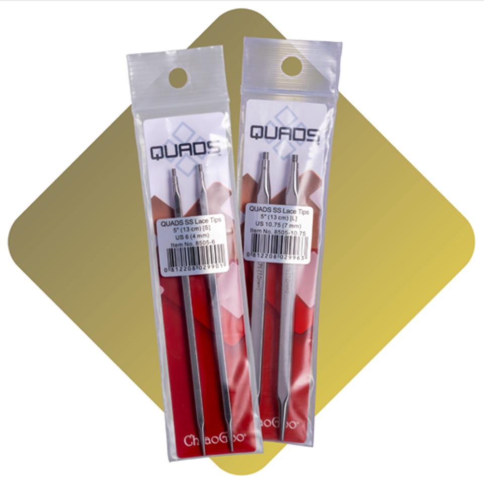 ChiaoGoo Quads SS Lace Tips image 0