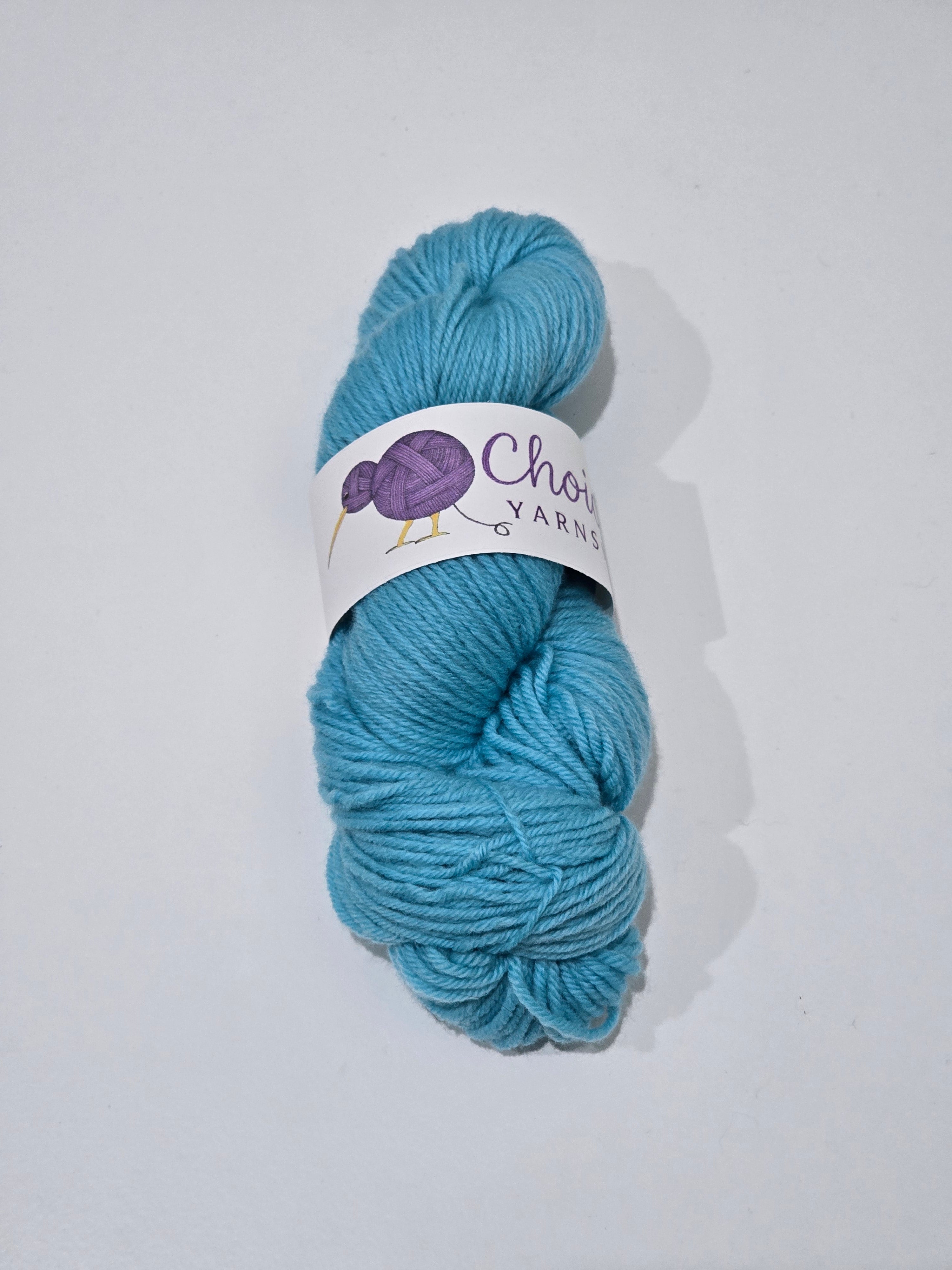 Choice Yarns NZ 8ply Hand-Dyed Merino 100g - Seconds - Solid Colour image 0