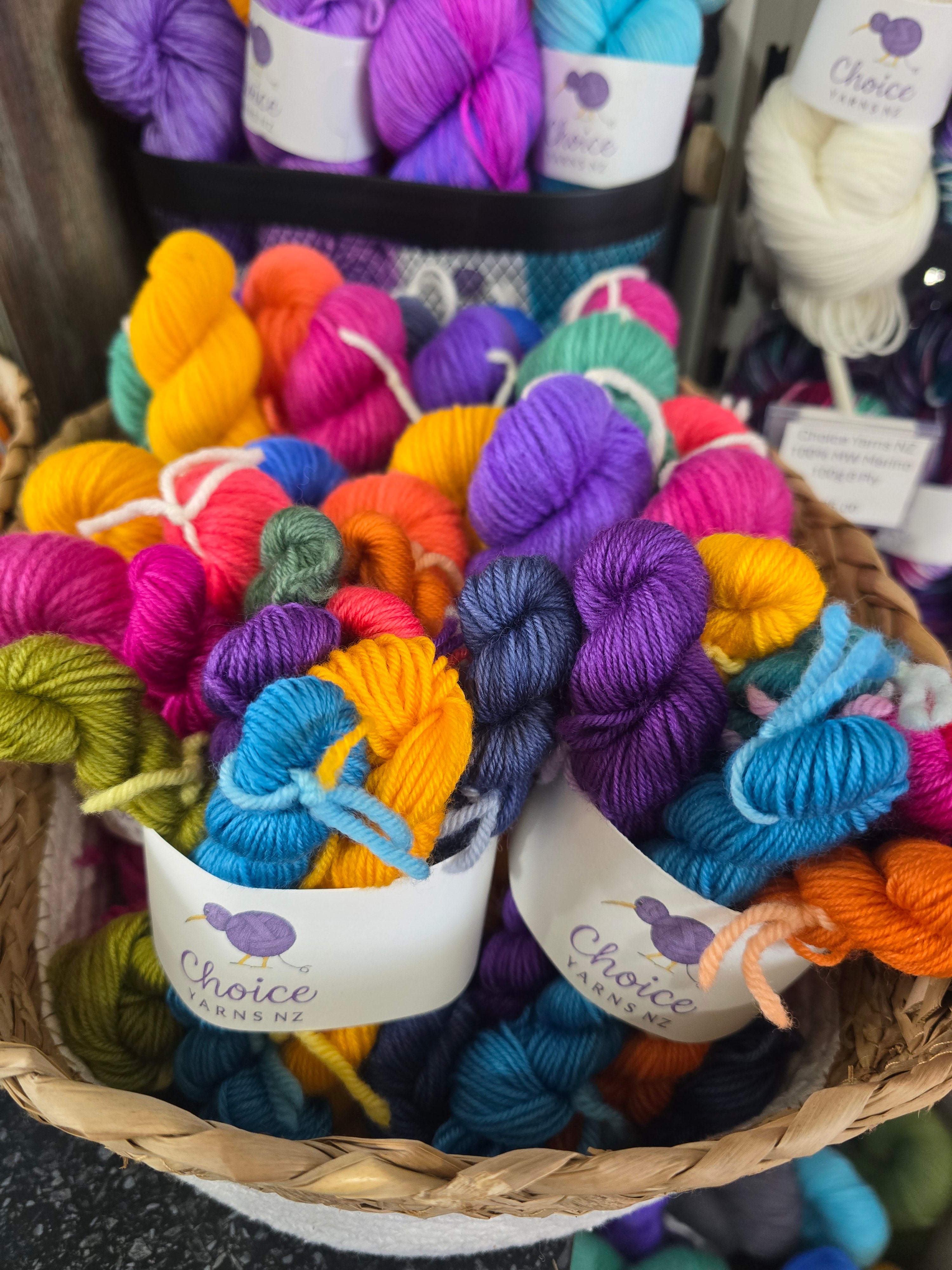 Choice Yarns NZ Mini Skein Bundles image 0