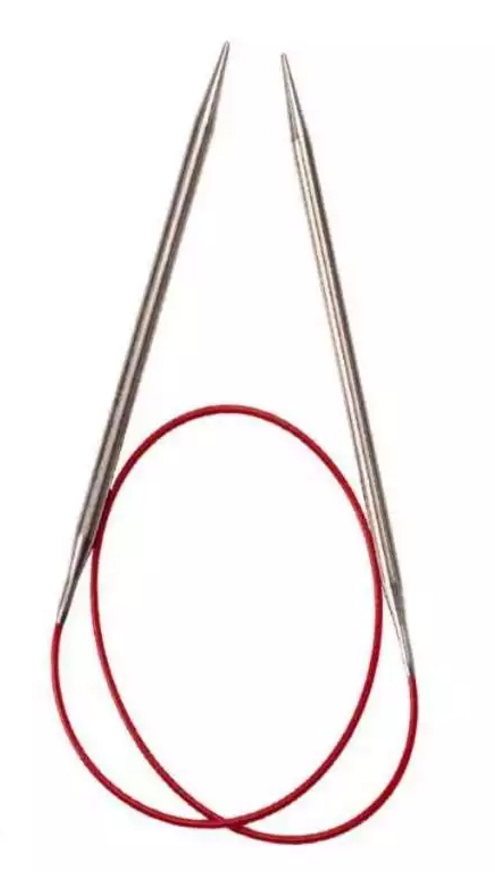 ChiaoGoo Red Lace SS Fixed Circular Needles image 0