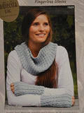 Alpaca Yarns Pattern - DK Cowl & Fingerless Gloves 1524