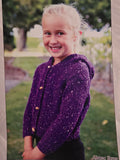 Alpaca Yarns Pattern - Tweed Child's Hooded Jacket 1210