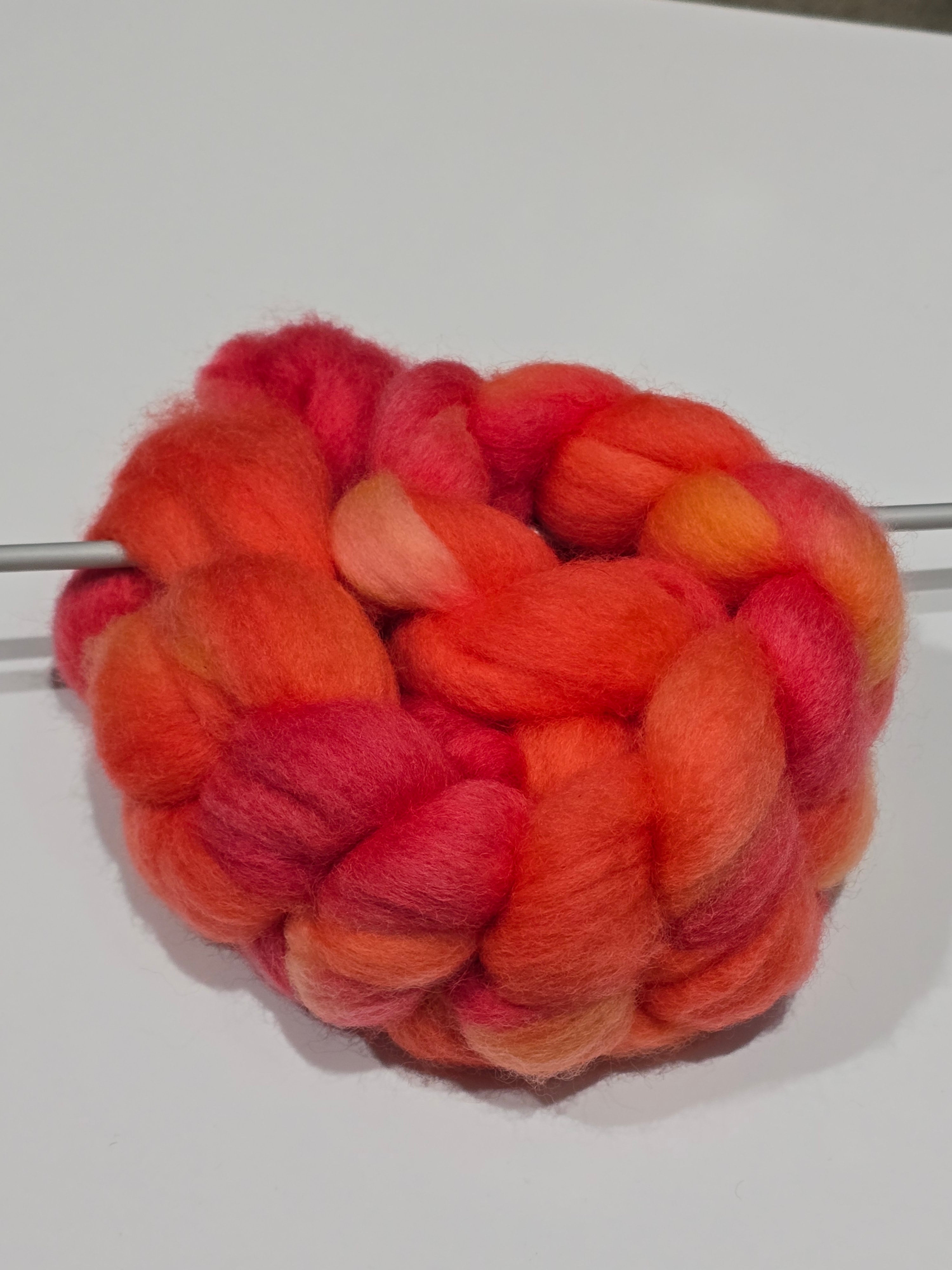 Choice Yarns NZ Hand-Dyed Corriedale Fibre 100g