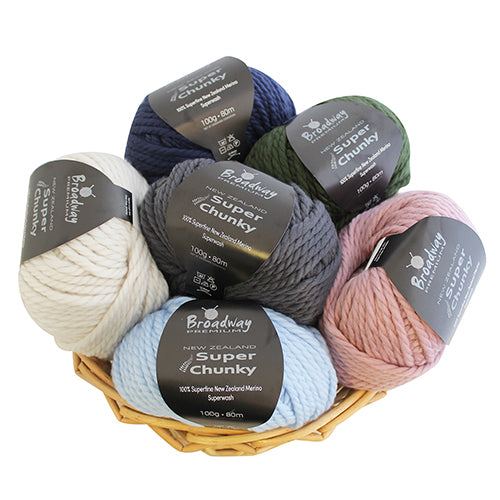 Broadway Yarns NZ Super Chunky 100g