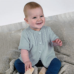 Alpaca Yarns Pattern - DK My Love Cardigan 1567