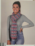 Alpaca Yarns Pattern - Zig Zag Scarf 1932
