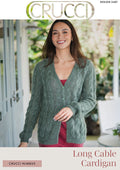 Crucci Pattern - Nimbus Long Cable Cardigan