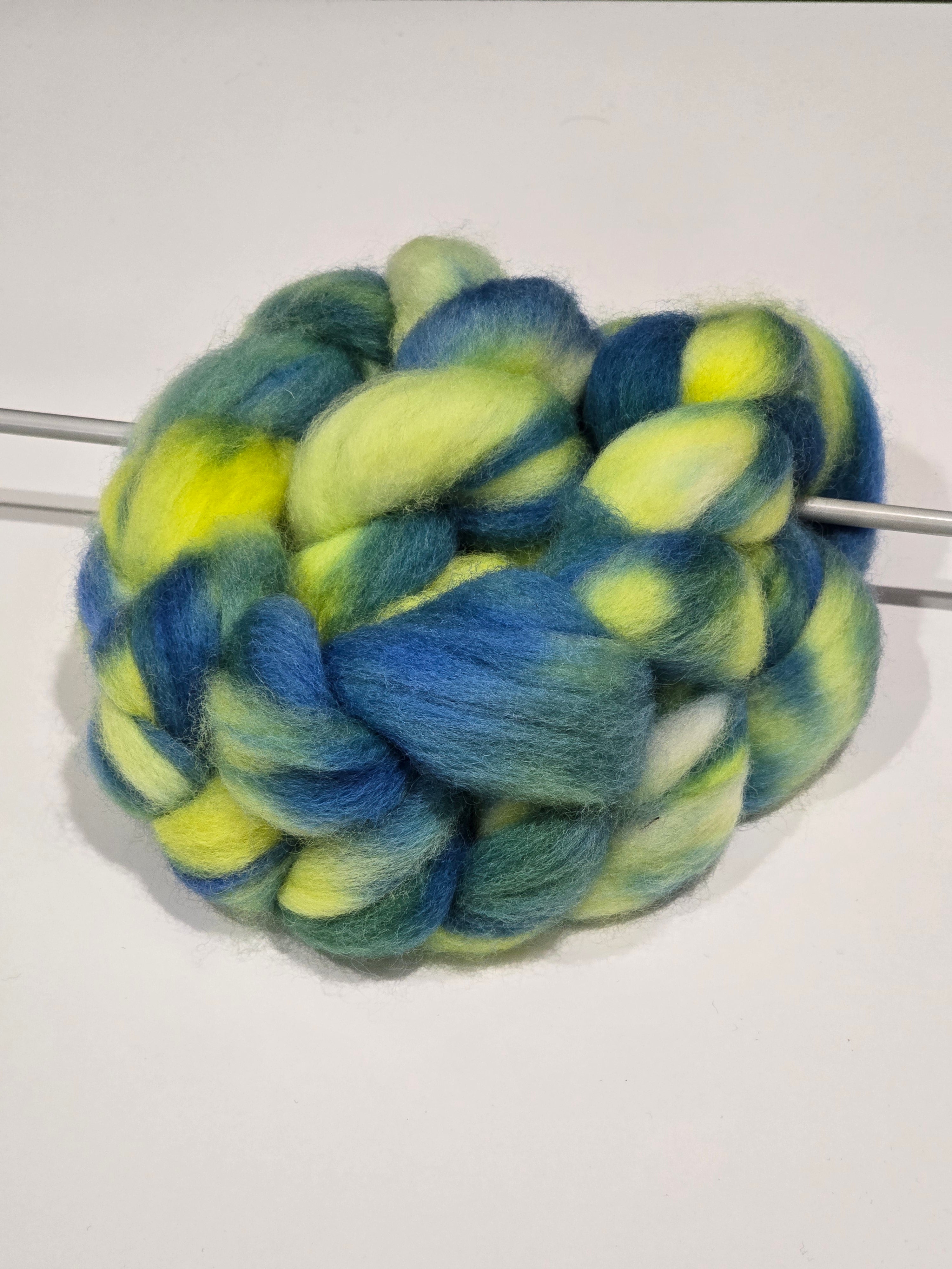 Choice Yarns NZ Hand-Dyed Corriedale Fibre 100g