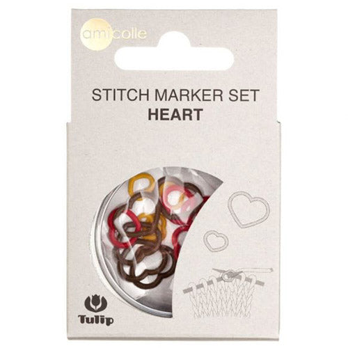 Tulip Stitch Marker Set Hearts