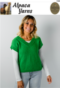 Alpaca Yarns Pattern - Modern Vest 1146